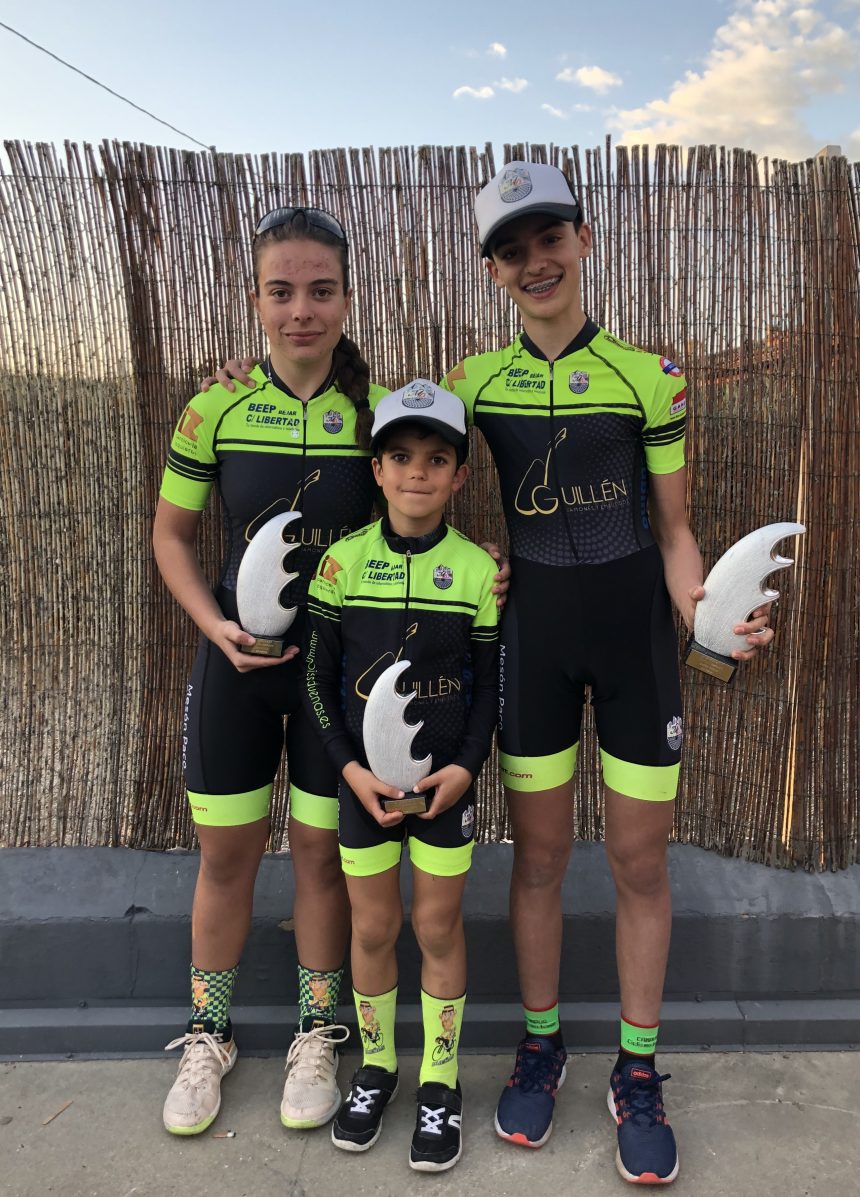 TRES PODIUM PARA LA ESCUELA DE CICLISMO BEJARANA EN SOTO DE CERRATO