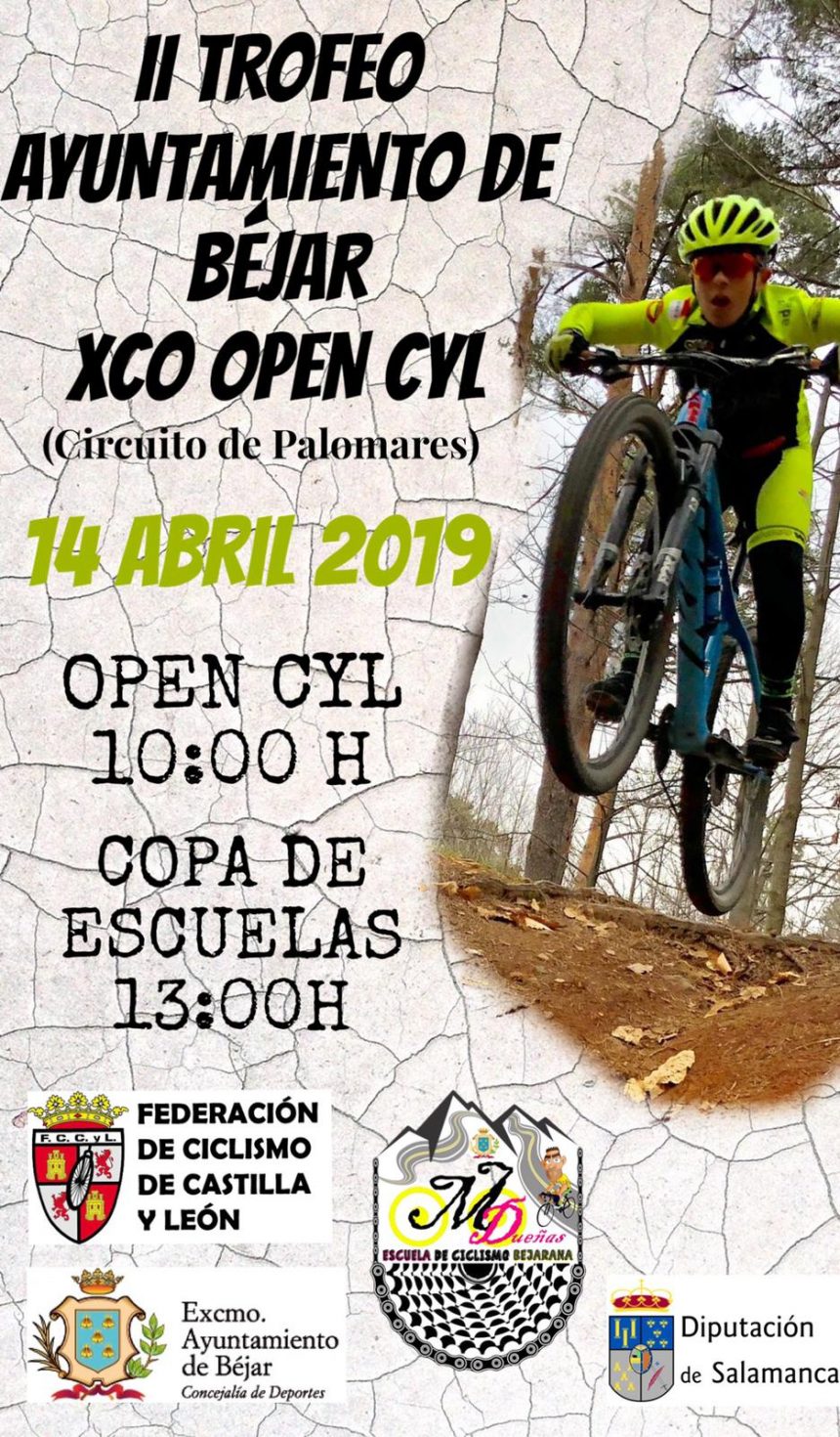 Horarios Open BTT XCO CyL y Copa de Escuelas