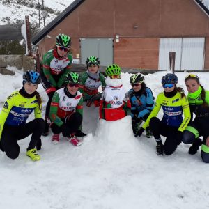 Natalia Ovejero, en la  concentración con el que será su nuevo equipo en 2020.